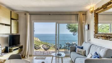 Een televisie en een dvd-speler