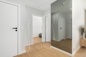 2 sovrum, strykjärn/strykbräda, resesäng och wi-fi