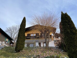 Exterior - Apartment "Haus Talblick" with Mountain Views, Wi-Fi, and Air Conditioning (Greith)