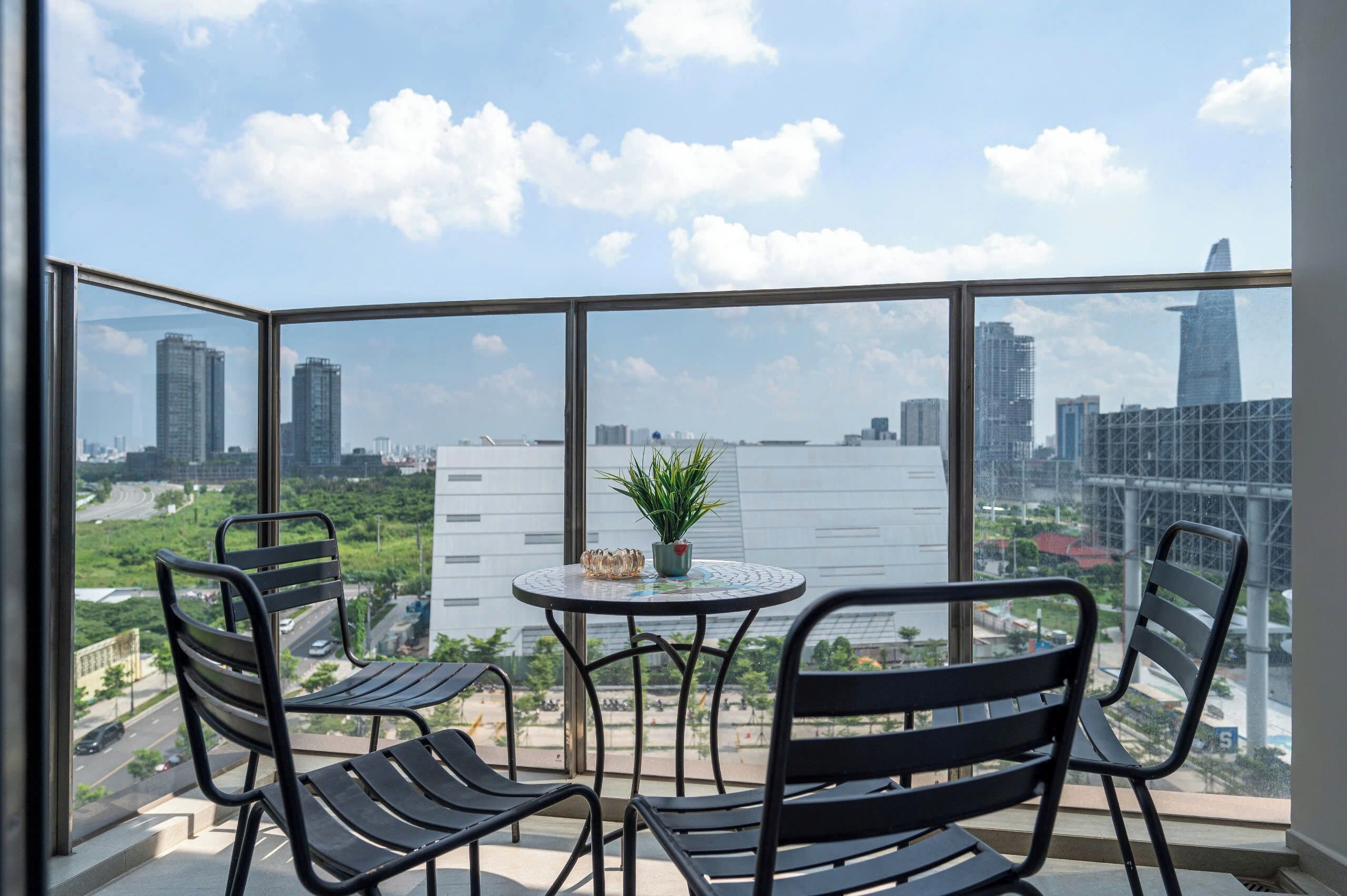 Departamento Deluxe, 2 habitaciones, balcón | Restaurante al aire libre
