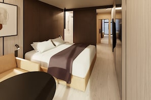 Phòng đôi, 1 giường cỡ king và sofa giường, ban công | Két bảo mật tại phòng, màn/rèm cản sáng 