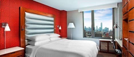 1 bedroom, desk, WiFi, bed sheets