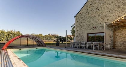 NOCNOC Gßte du Vieux Pressoir - 14 personnes - Piscine chauffée à la campagne