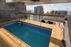 Pool - Sky26 Mini penthouse with 6-Rooms Sew View Bat Yam (Bat Yam)