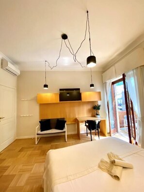 Kamar Double, balkon, pemandangan kota | Pemandangan dari kamar