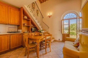 Loft Classique, 2 chambres, patio, vue jardin | Détail de l’intérieur