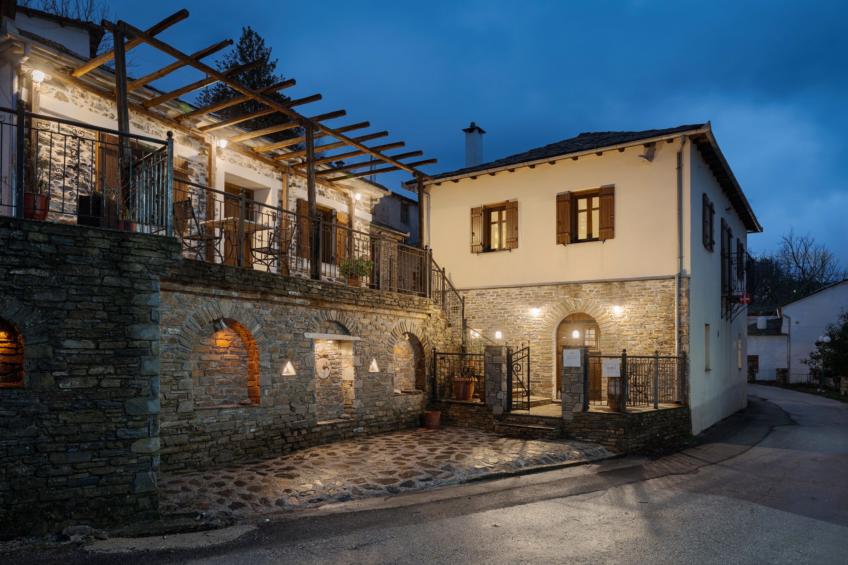 Façade de l’hébergement