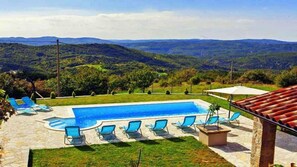 Pool - Villa with pool and air conditioning (Dolenja Vas)