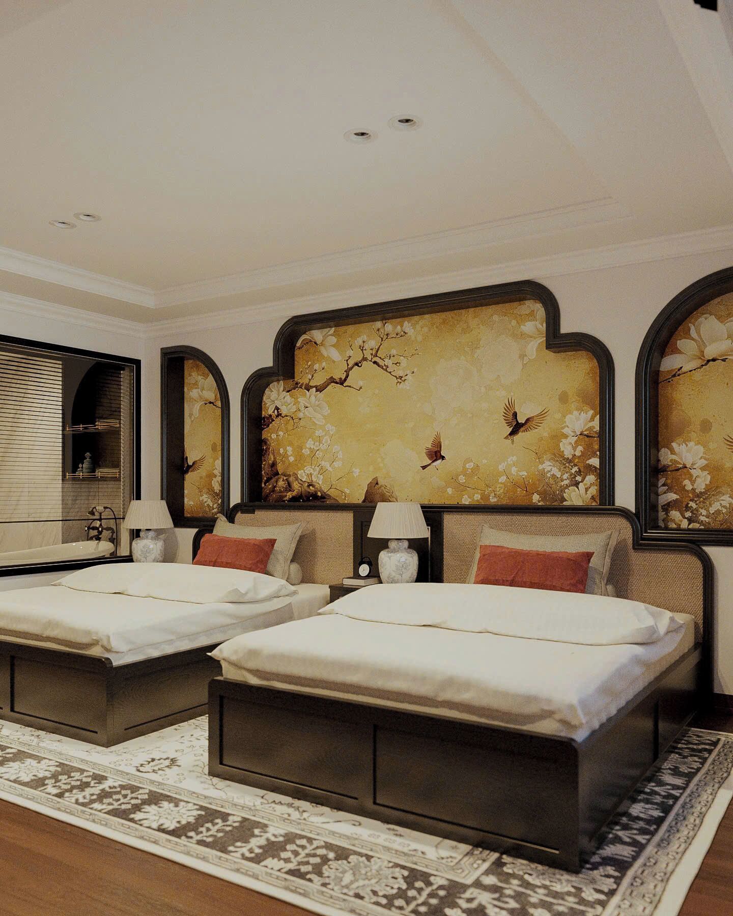 Deluxe kamer, 1 twee- of 2 eenpersoonsbedden, uitzicht op stad | Een laptopwerkplek, gratis wifi