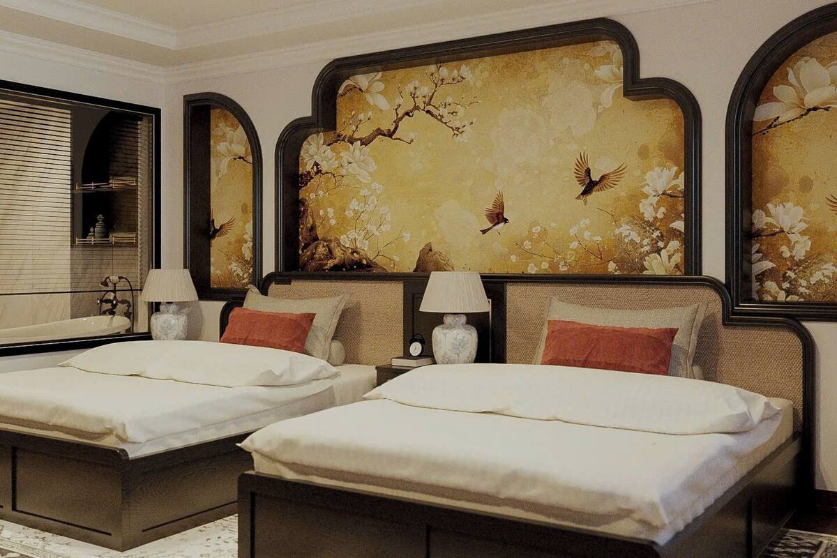 Deluxe kamer, 1 twee- of 2 eenpersoonsbedden, uitzicht op stad | Een laptopwerkplek, gratis wifi