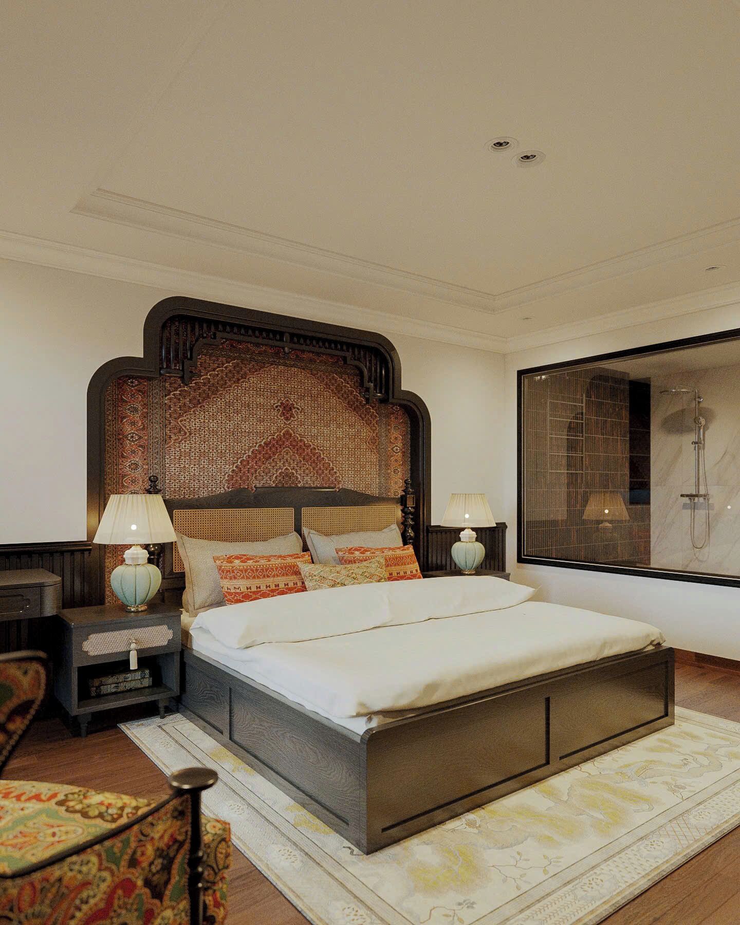 Deluxe tweepersoonskamer, balkon, uitzicht op stad | Een laptopwerkplek, gratis wifi