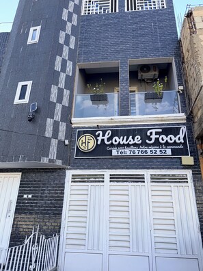 Fachada del alojamiento