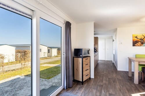 Tiny Home 'Chalet 91' mit Bergblick, privater Terrasse und WLAN