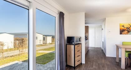 Tiny Home 'Chalet 91' mit Bergblick, privater Terrasse und WLAN