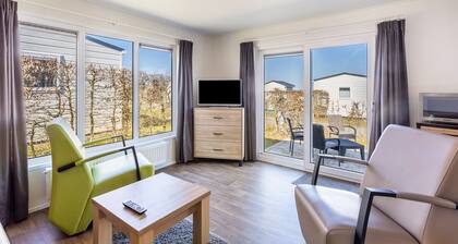 Tiny Home 'Chalet 91' mit Bergblick, privater Terrasse und WLAN