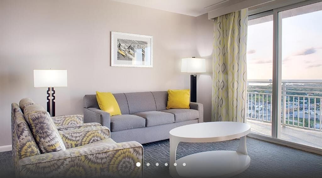 Deluxe Double Room, Balcony, Sea View | Living area