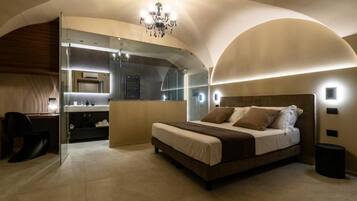 Deluxe-Doppel- oder -Zweibettzimmer, Balkon | Zimmersafe, Verdunkelungsvorhänge, schallisolierte Zimmer