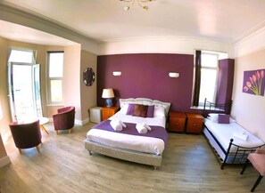 Deluxe trippelrum - havsutsikt | Gratis wi-fi