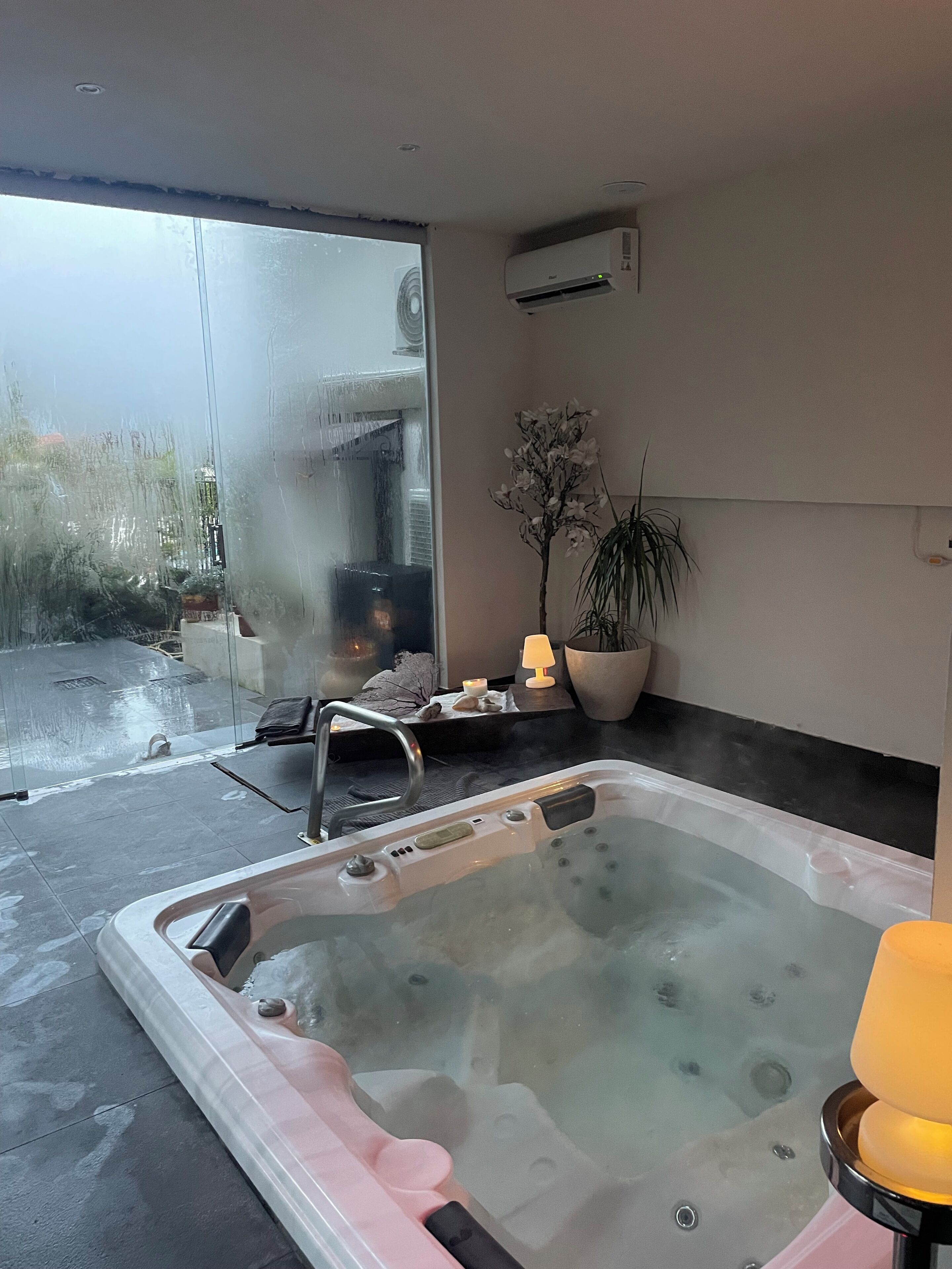 Banho turco/hammam, hidroterapia, aromaterapia