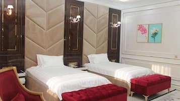 Classic Twin Room, City View | In-room safe, desk, laptop workspace, blackout drapes