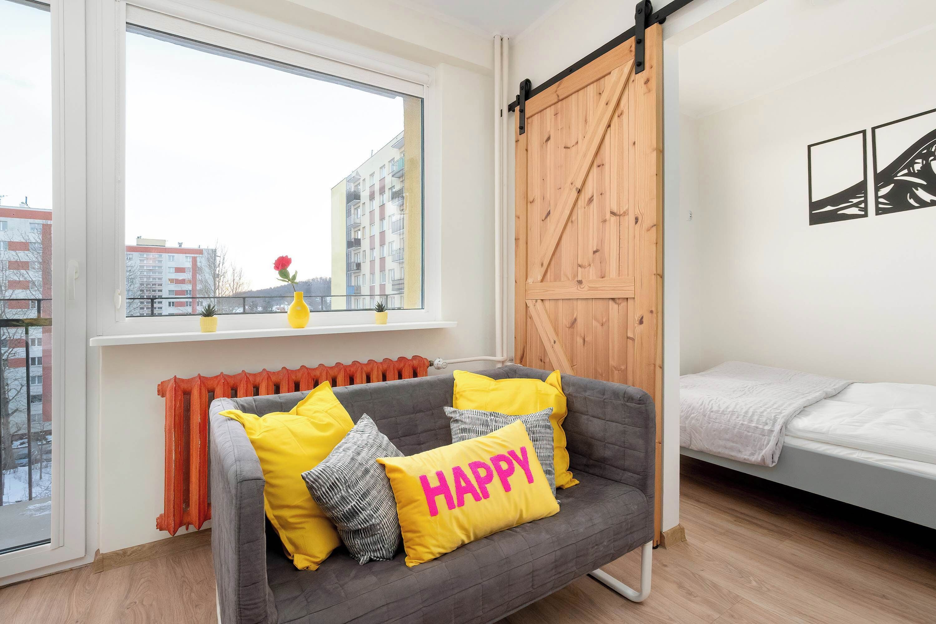 1 makuuhuone, silitysrauta/-lauta, vauvan matkasänky, Wi-Fi