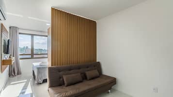 Basic Apartment | Living area | 32-inch Smart TV with digital channels