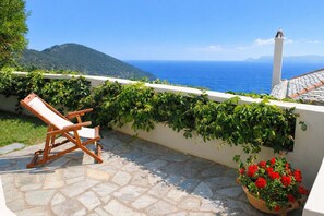 Terrace/patio - Stolios Skopelos - Clio Superior Panoramic Seaview (Skopelos)