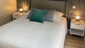 3 chambres, draps fournis