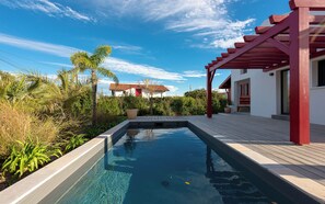 Pool - SUNSET . Keyweek Villa ocean view and private pool (Bidart)