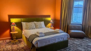 Habitación doble de lujo, vista al jardín | Wifi gratis