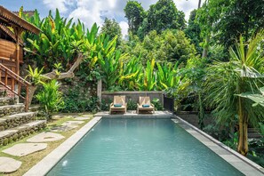 Garden - Saughina Ubud Tranquil Ubud Villa With Private Infinity Pool and Jungle Views (Ubud)