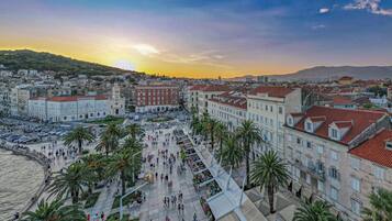 Familienhaus, Meerblick | Ansicht von oben