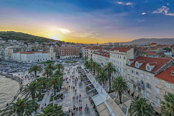 Family House, Sea View | Aerial view - Domus Alta, Two-bedroom House in Podgora (Podgora)