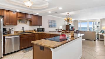Appartamento, 2 camere da letto | Cucina privata | Frigorifero, forno, piano cottura, macchina per tè/caffè
