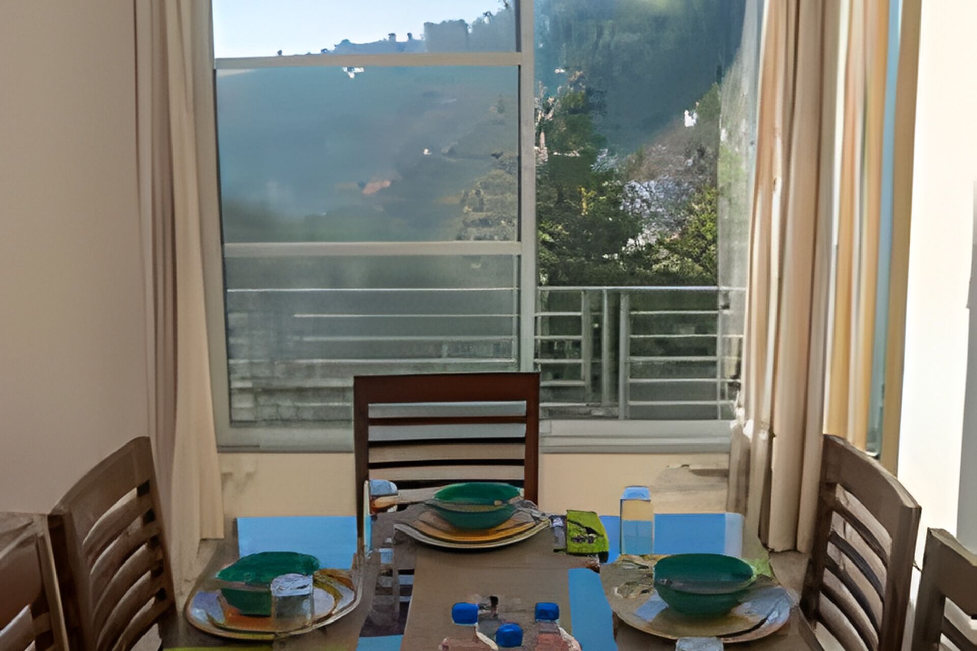 Deluxe Cottage, Hill View | Private kitchen