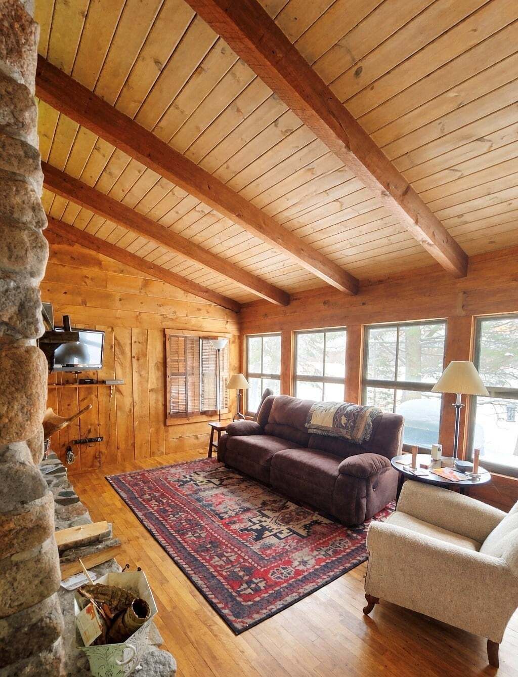 Cabin, 2 Bedrooms | Living area