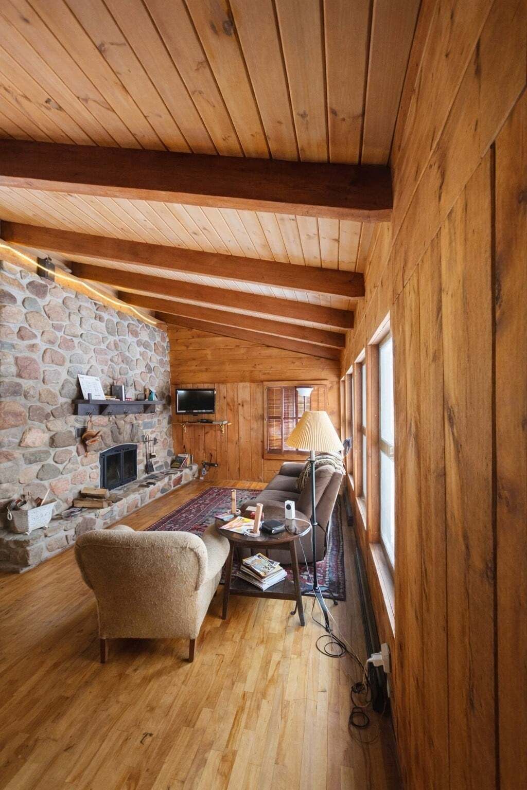 Cabin, 2 Bedrooms | Living area