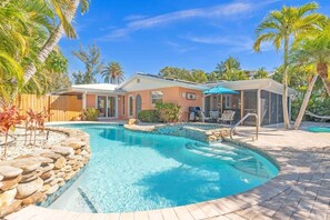 House, 2 Bedrooms | Pool - Lake By The Beach 2 Bedroom Home (Holmes Beach)
