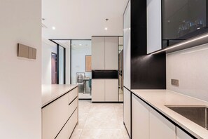 Leilighet – deluxe, 1 soverom, balkong | Innvendig