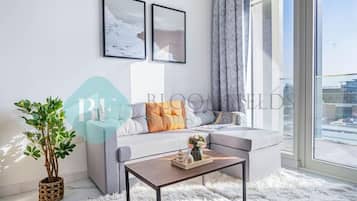 Apartamento, sacada | Área de estar