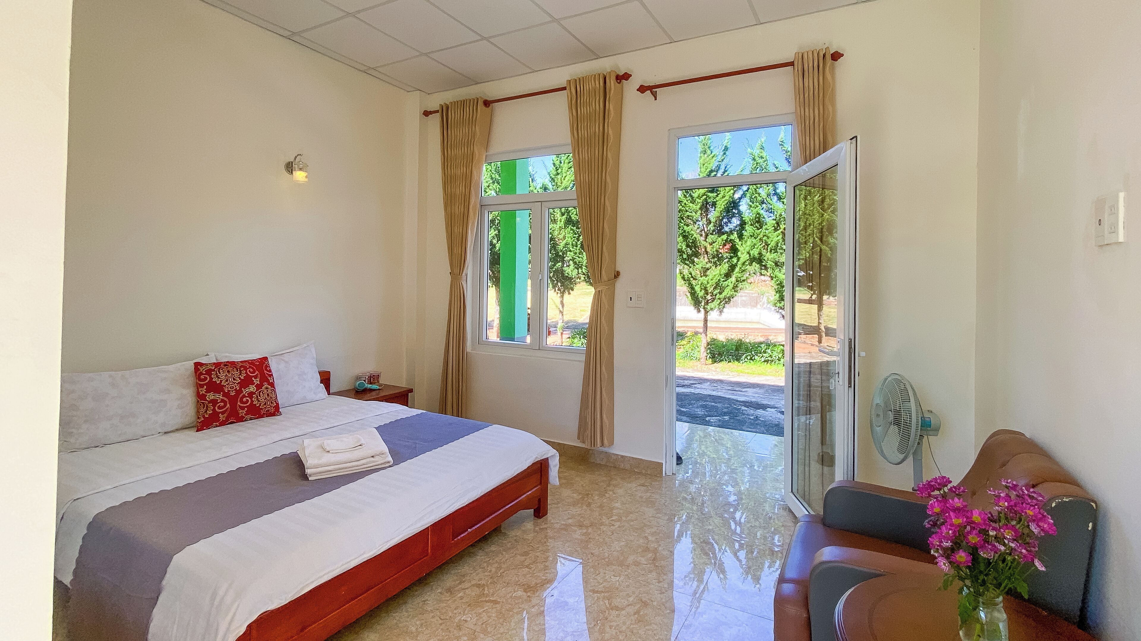 Estúdio standard, vista para a montanha | Individualmente decorados, individualmente mobiliados