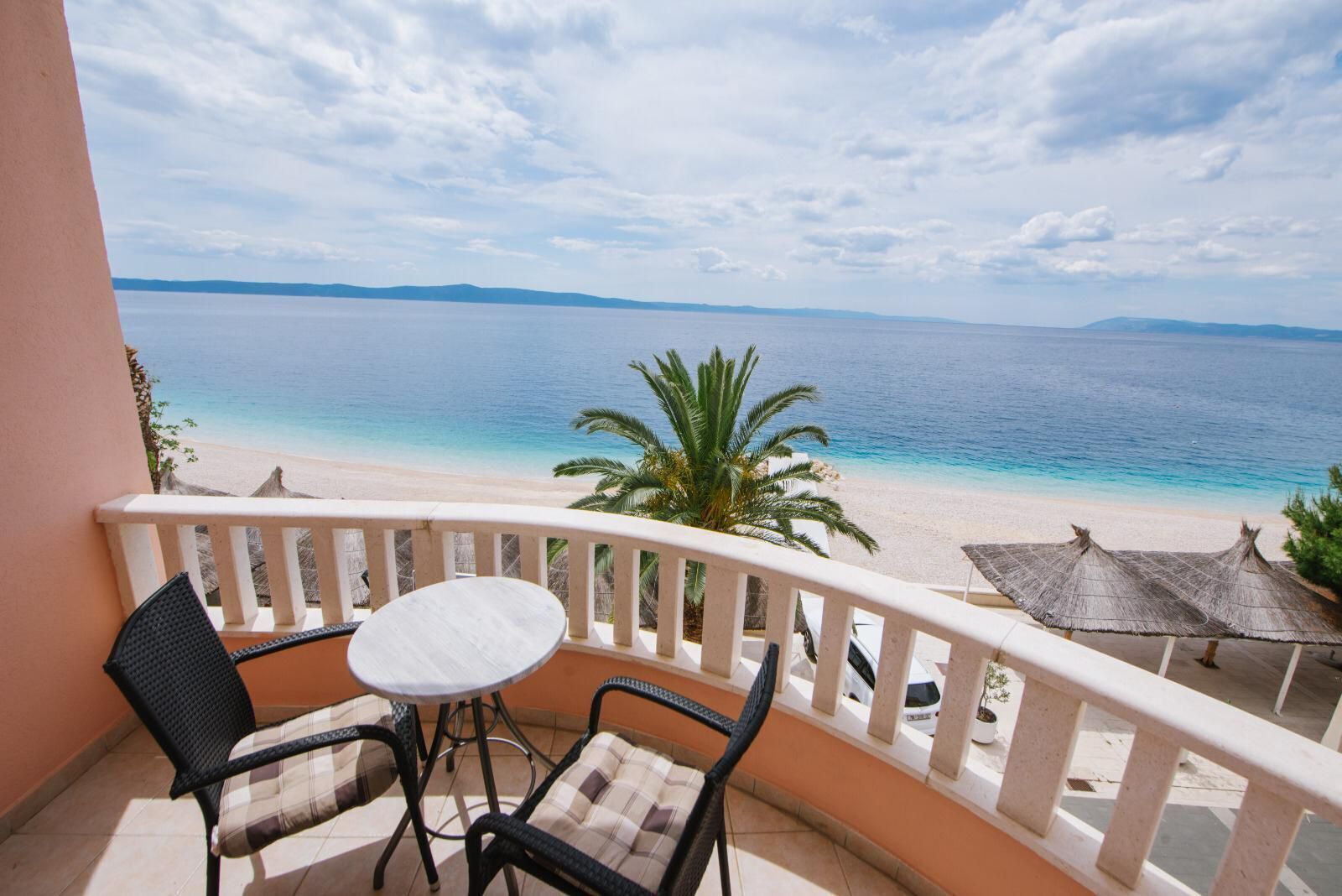 Family Apartment, Balcony, Sea View | Outdoor dining