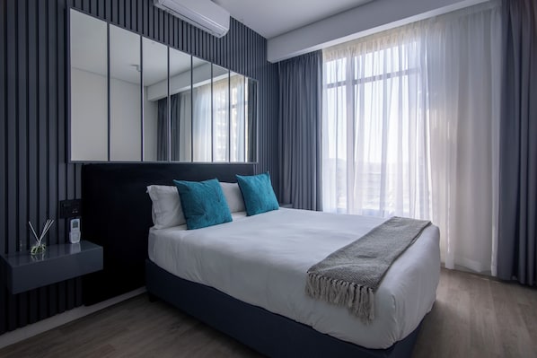 2 dormitorios, Internet, ropa de cama