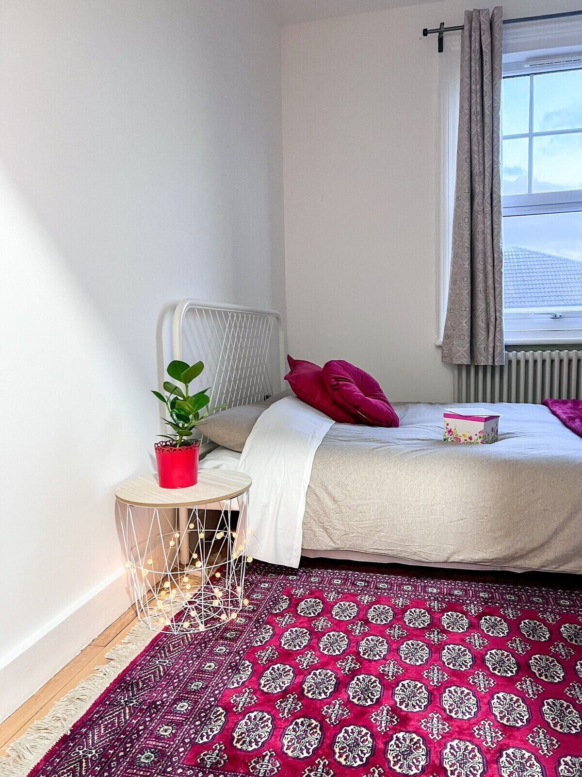 ห้องเบสิกดับเบิล, ห้องน้ำรวม, วิวเมือง (1) | เตารีด/โต๊ะรีดผ้า, Wi-Fi ฟรี