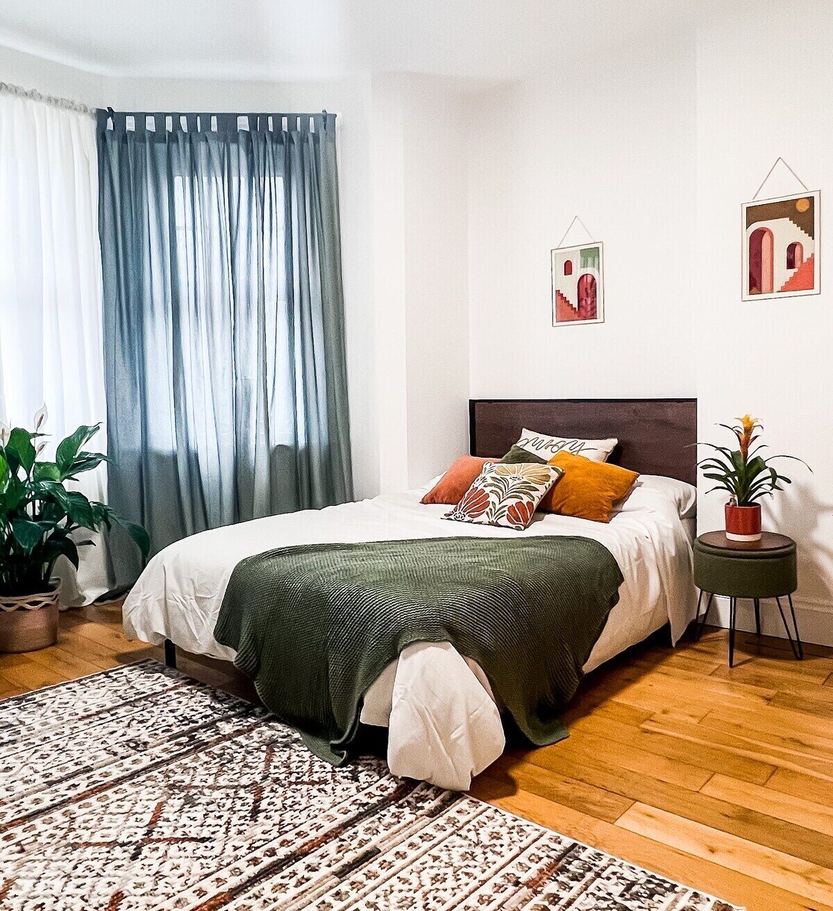 全景双人房, 私人浴室 (2) | 熨斗/熨衣板、免费 WiFi