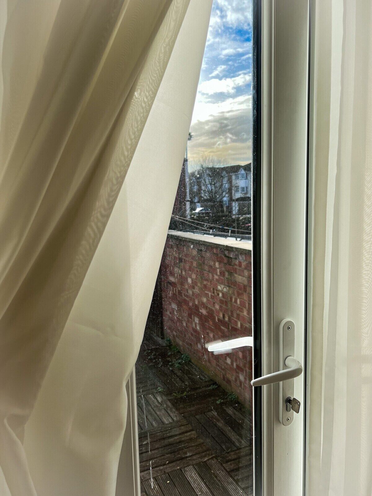 Superior-Doppelzimmer, Gemeinschaftsbad, Gartenblick | Aussenbereich