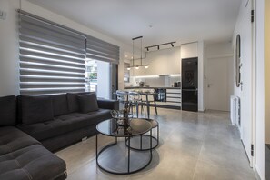 Interior - Black & White 2BR Apt steps from Mavili Square (Athina)
