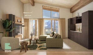 Living area - Kitzhorn Suites (Sankt Johann in Tirol)