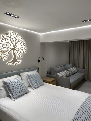 1 bedroom, WiFi, bed sheets, wheelchair access - Element Of Water Apartment among Olive Trees in Pyrgos Dirou (Pirgos Dhirou)