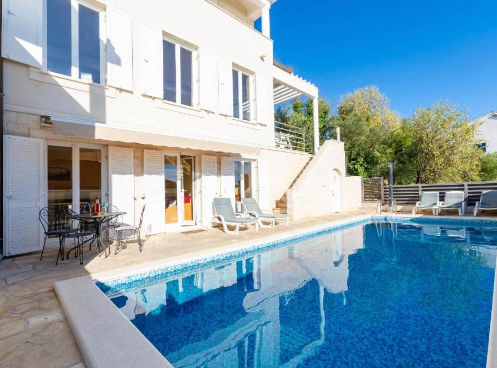 Villa (Seven Bedroom Villa with Outdoor Pool) | Outdoor pool | Outdoor pool, pool umbrellas, pool loungers
